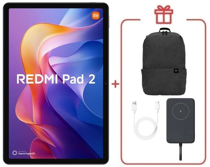 Планшет Redmi Pad 2 11 дюм 4 Гб/128 Гб зеленый + подарок
