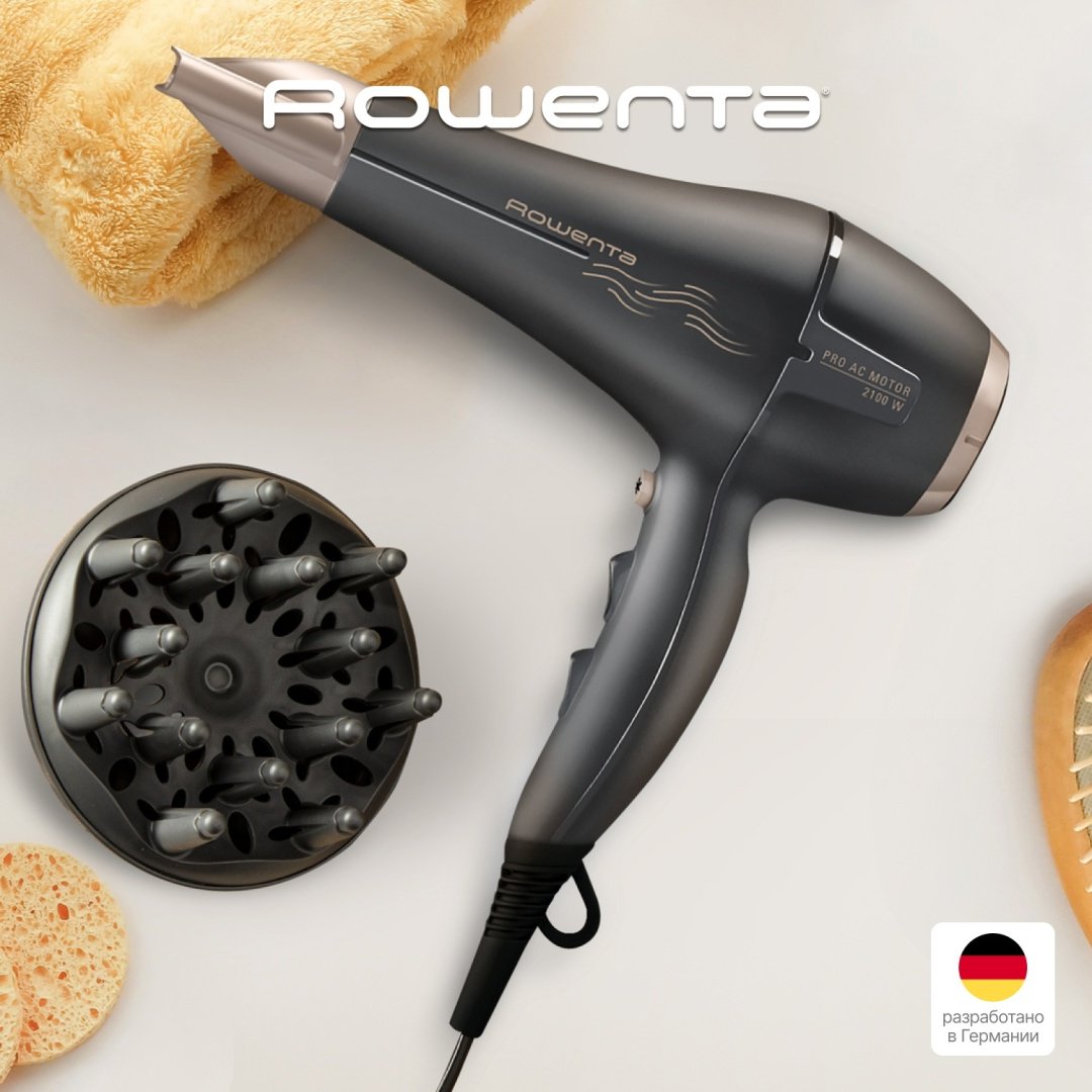 Rowenta Signature Pro CV7827F0 фен 2100 Вт - ForteMarket Rowenta Signature Pro CV7827F0 фен 2100 Вт купить,0