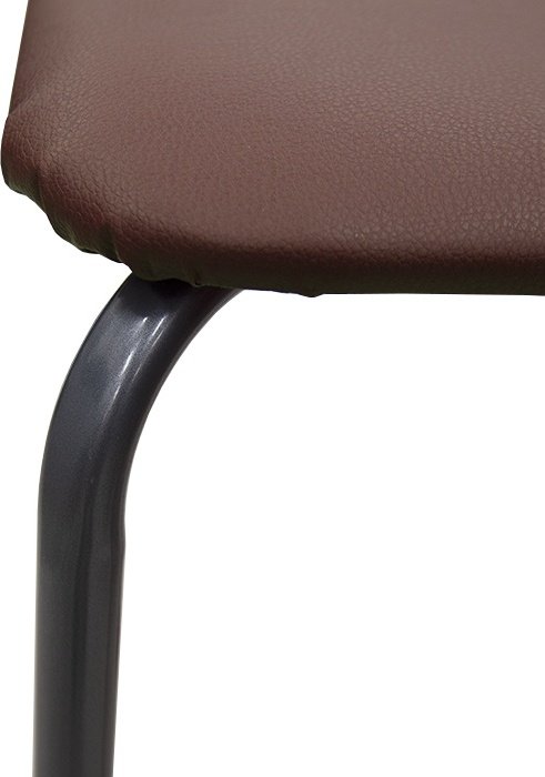 Табурет Nika Эконом, 46x32x32 см, коричневый - ForteMarket Табурет Nika Эконом, 46x32x32 см, коричневый купить,0