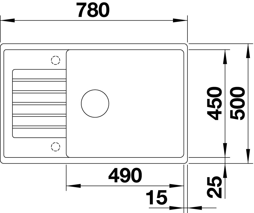 Кухонная мойка Blanco Zia XL 6S compact антрацит  купить,0