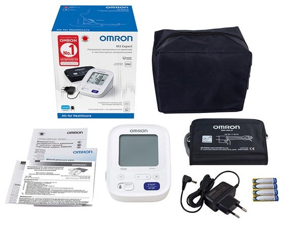 Тонометр Omron M3 Expert HEM-7154-ALRU автоматический на плечо - ForteMarket Тонометр Omron M3 Expert HEM-7154-ALRU автоматический на плечо купить,0