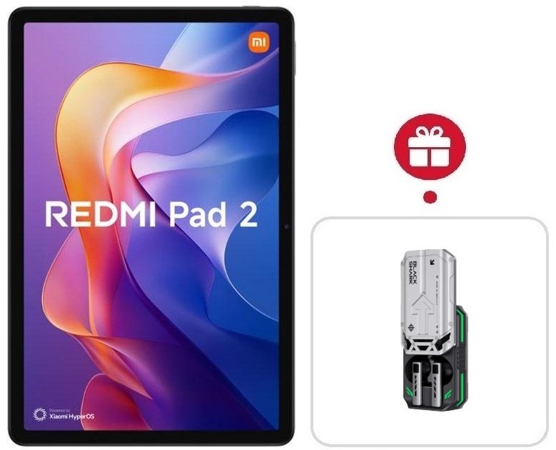 Планшет Redmi Pad 2 4G 11 дюйм 4 Гб/128 Гб серый + подарок