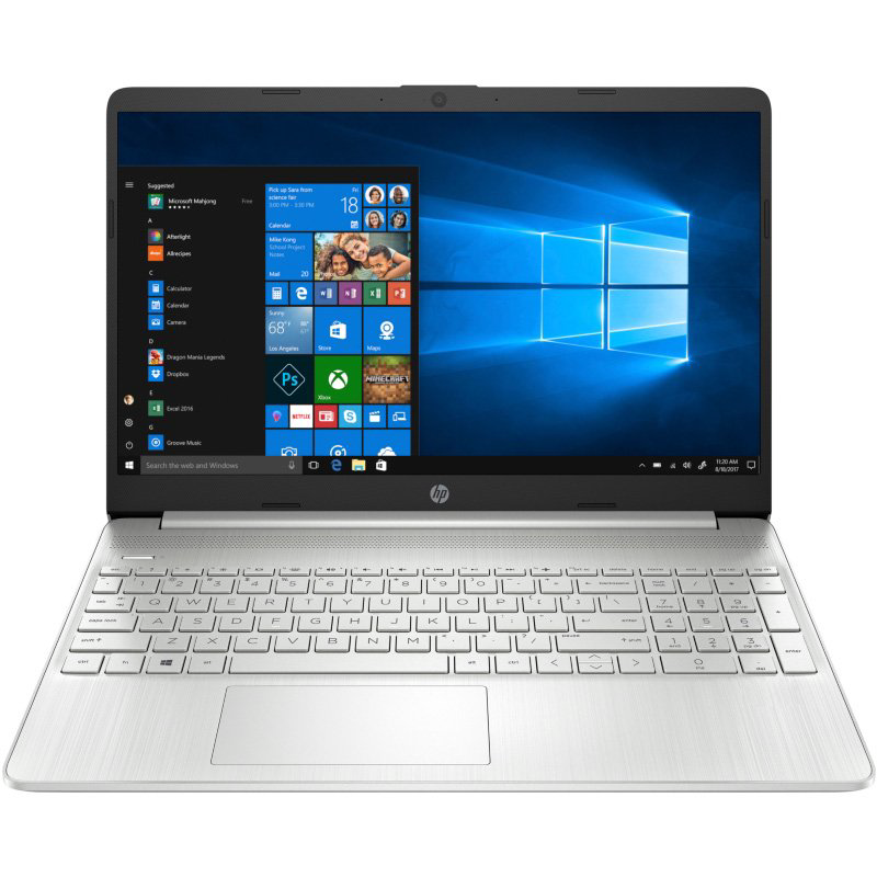 Ноутбук NB HP 15S-EQ1036UR 15D00EA silver