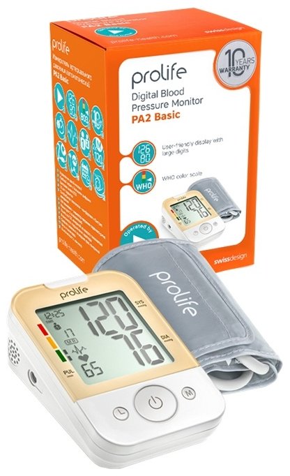 Тонометр Prolife PA2 Basic автоматический на плечо - ForteMarket Тонометр Prolife PA2 Basic автоматический на плечо купить,0