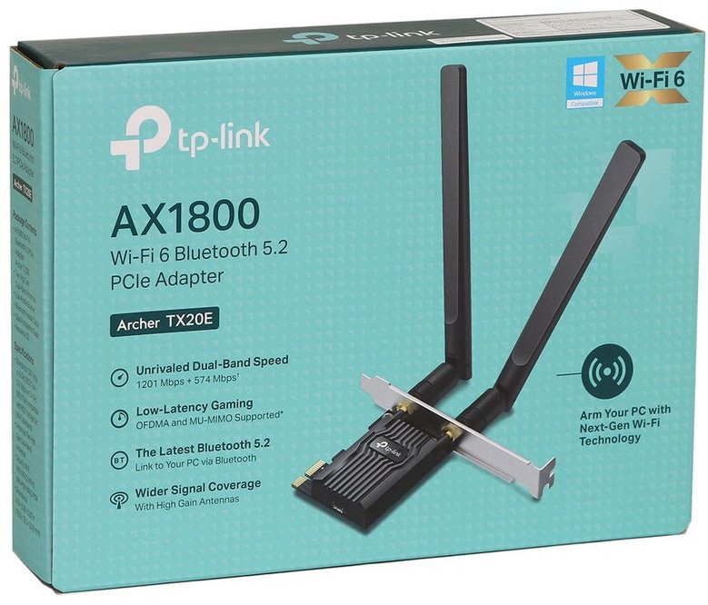 Сетевая карта TP-LINK ARCHER TX20E(UN) V1.0 купить,33138