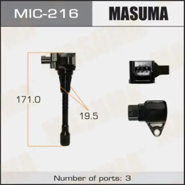 Катушка зажигания MASUMA MIC-216 купить,NaN