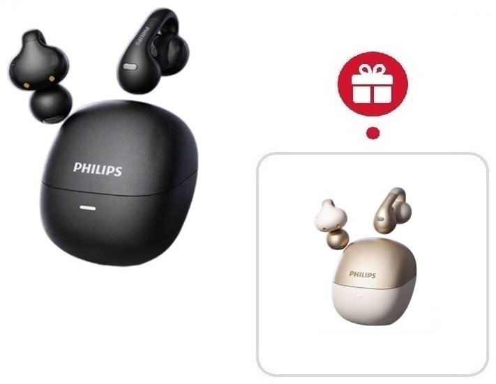Наушники Philips TAQ2420 черный + подарок