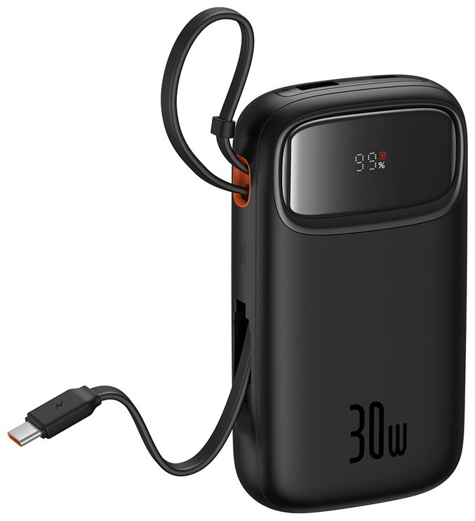 Внешний аккумулятор Baseus QPow2 20000 мАч черный - ForteMarket Внешний аккумулятор Baseus QPow2 20000 мАч черный купить,0