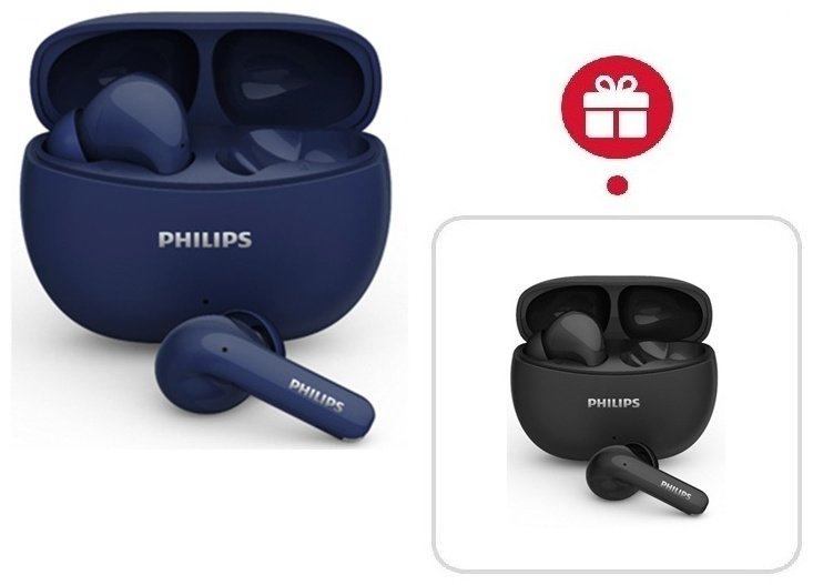 Наушники Philips TAT1320 синий + подарок
