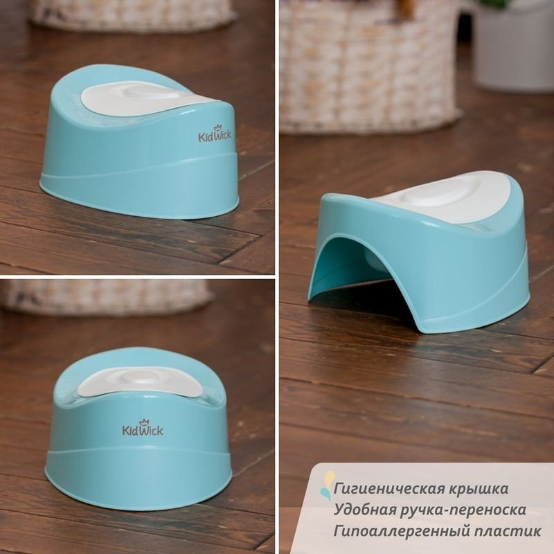 Горшок Kidwick Мини, голубой купить,NaN