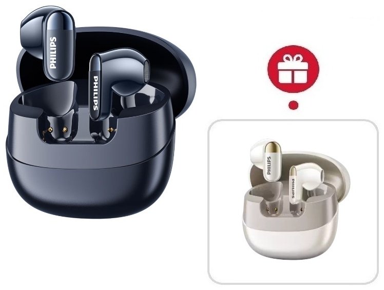Наушники Philips TAT2169 синий + подарок