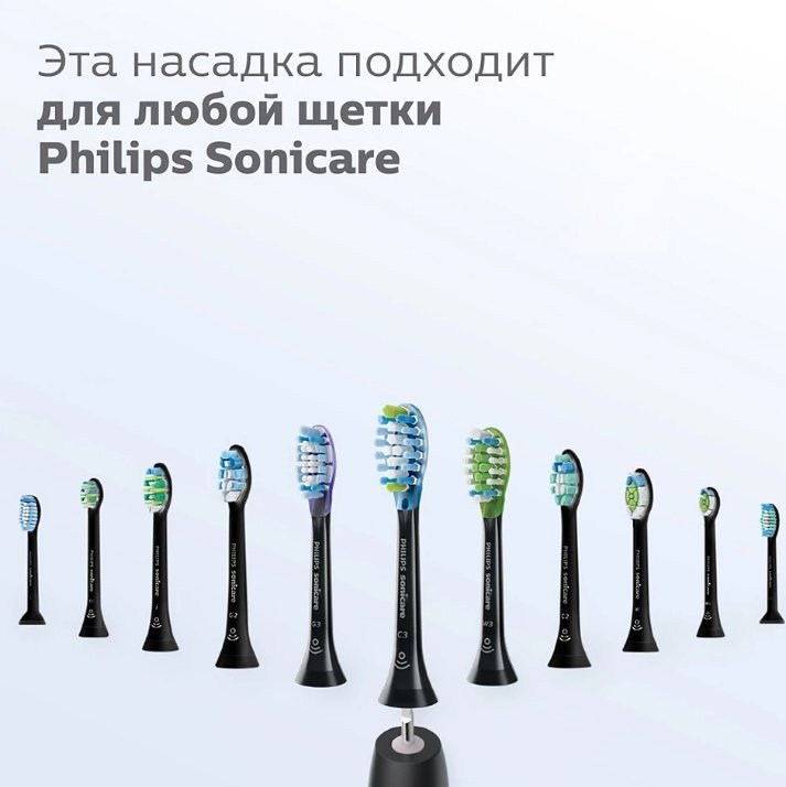 Насадка Philips HX9044/33 звуковая 4 шт - ForteMarket Насадка Philips HX9044/33 звуковая 4 шт купить,0