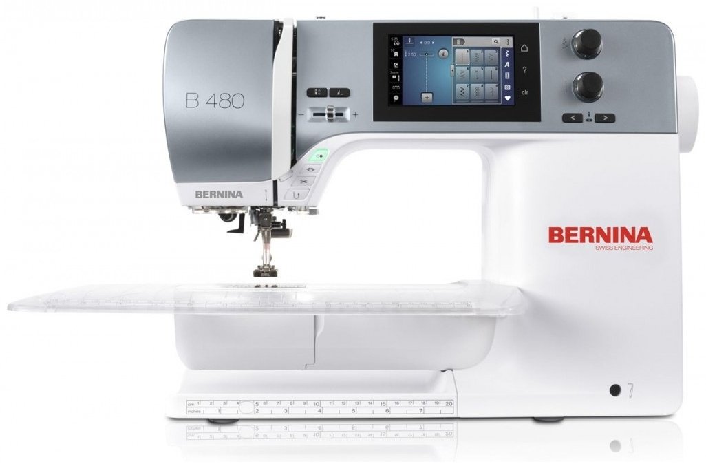 Швейная машина Bernina B 480 белый, серый