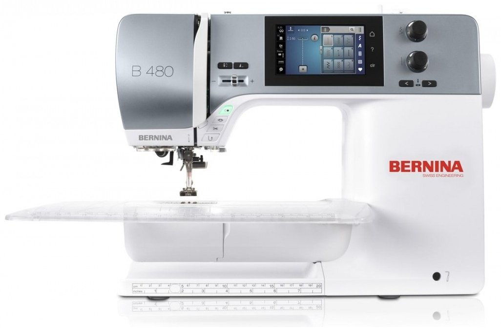Швейная машина Bernina B 480 белый, серый купить,NaN