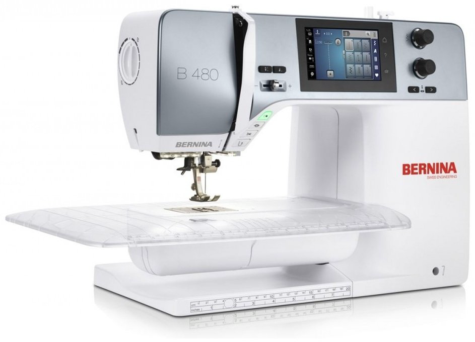 Швейная машина Bernina B 480 белый, серый купить,NaN