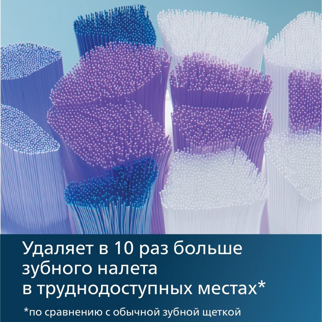 Насадка Philips HX6054/10 звуковая, стандартная 4 шт купить,NaN