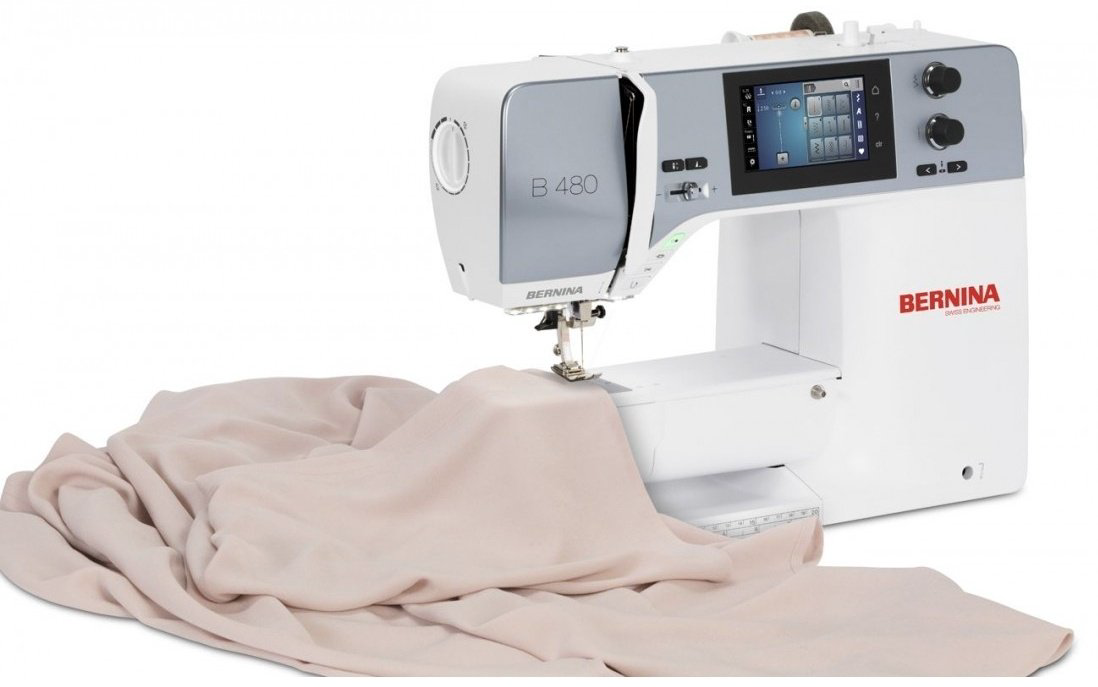 Швейная машина Bernina B 480 белый, серый купить,NaN