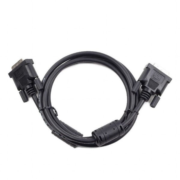 Кабель Cablexpert CC-DVI-BK-6 1.8м черный