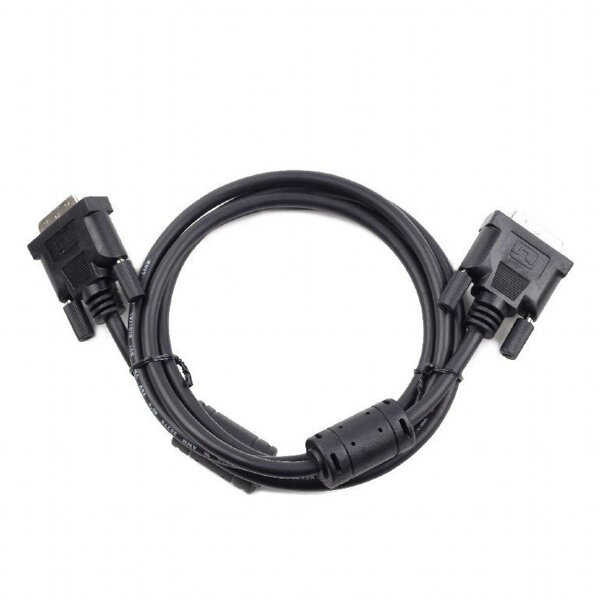 Кабель Cablexpert CC-DVI-BK-6 1.8м черный купить,NaN