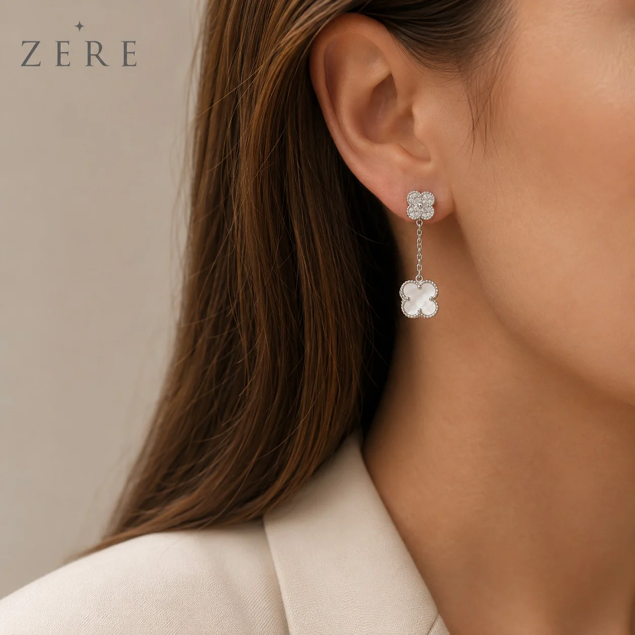 Серьги Zere ZR280606 серебро 6.5гр купить,90500