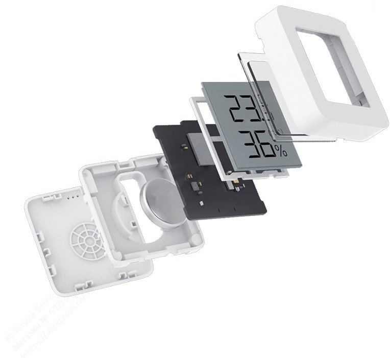 Датчик температуры и влажности Mijia LYWSD03MMC, экосистема: Xiaomi Mi Home купить,NaN