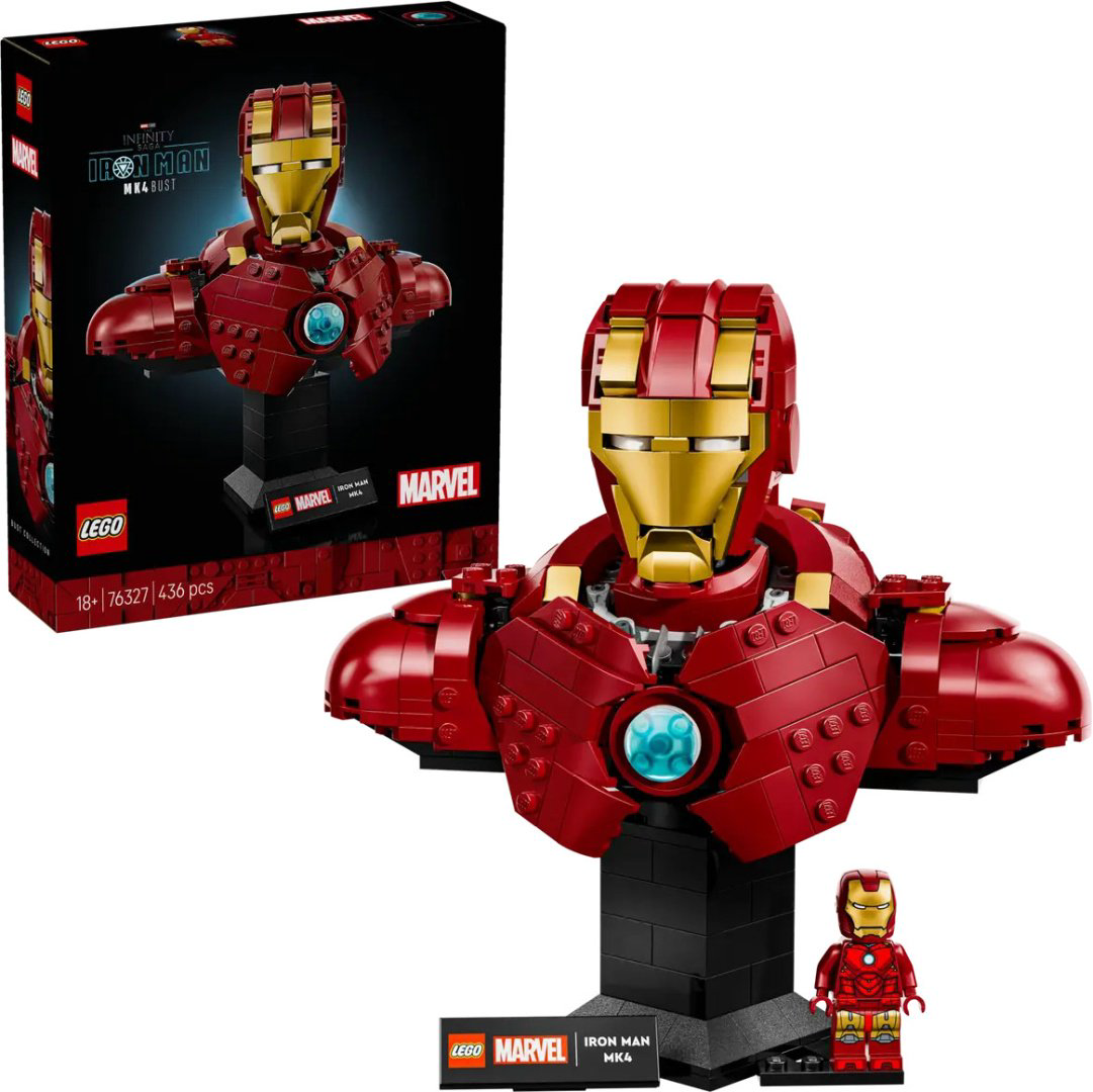Конструктор LEGO Железный человек, деталей 436 шт