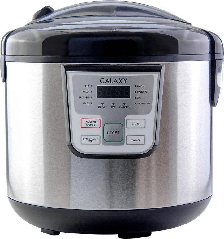 Мультиварка GALAXY GL 2641 черный, серебристый купить,NaN