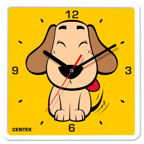 Часы кварцевые CENTEK CT-7103, пластик