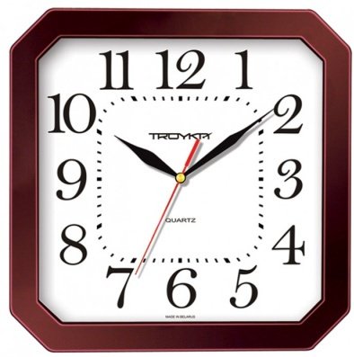 Часы кварцевые Troyka 31331316, пластик