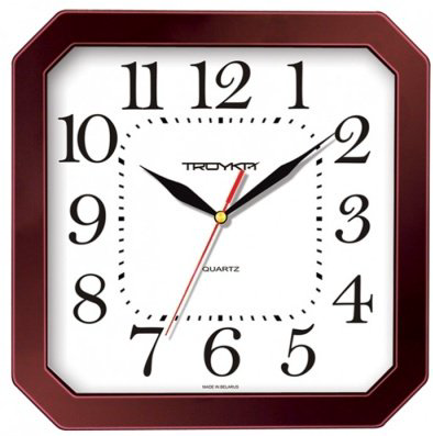 Часы кварцевые Troyka 31331316, пластик купить,NaN