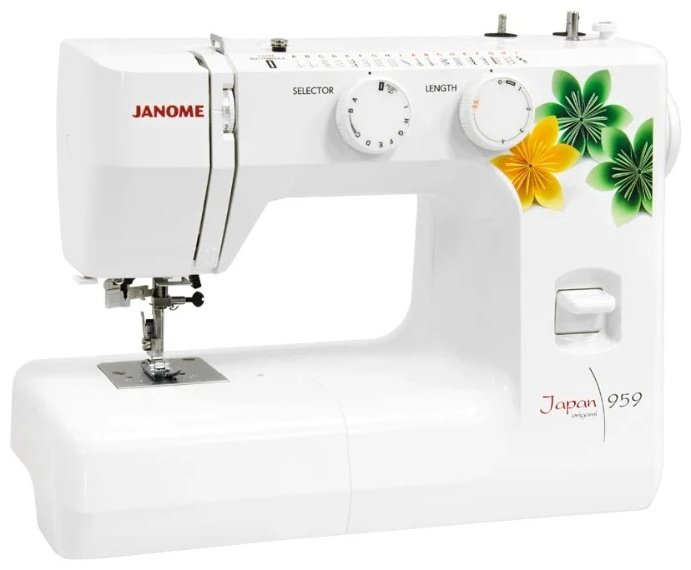 Швейная машина Janome Japan 959 белый купить,130235