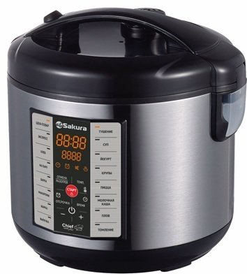 Мультиварка Sakura SA-7766BK черный