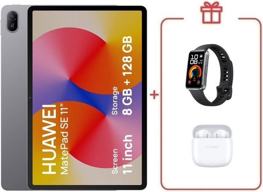 Планшет Huawei MatePad SE AGS6-W09 11 дюйм 8 Гб/128 Гб серый + подарок