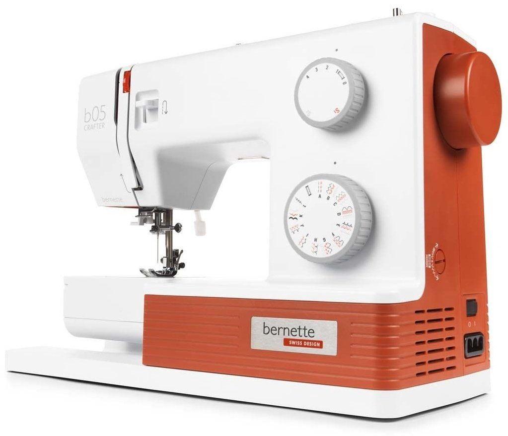 Швейная машина Bernina Bernette B05 Crafter белый, оранжевый купить,NaN