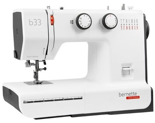 Швейная машина Bernina Bernette B33 белый, черный