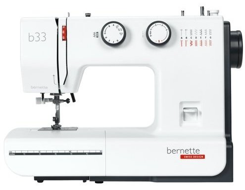 Швейная машина Bernina Bernette B33 белый, черный