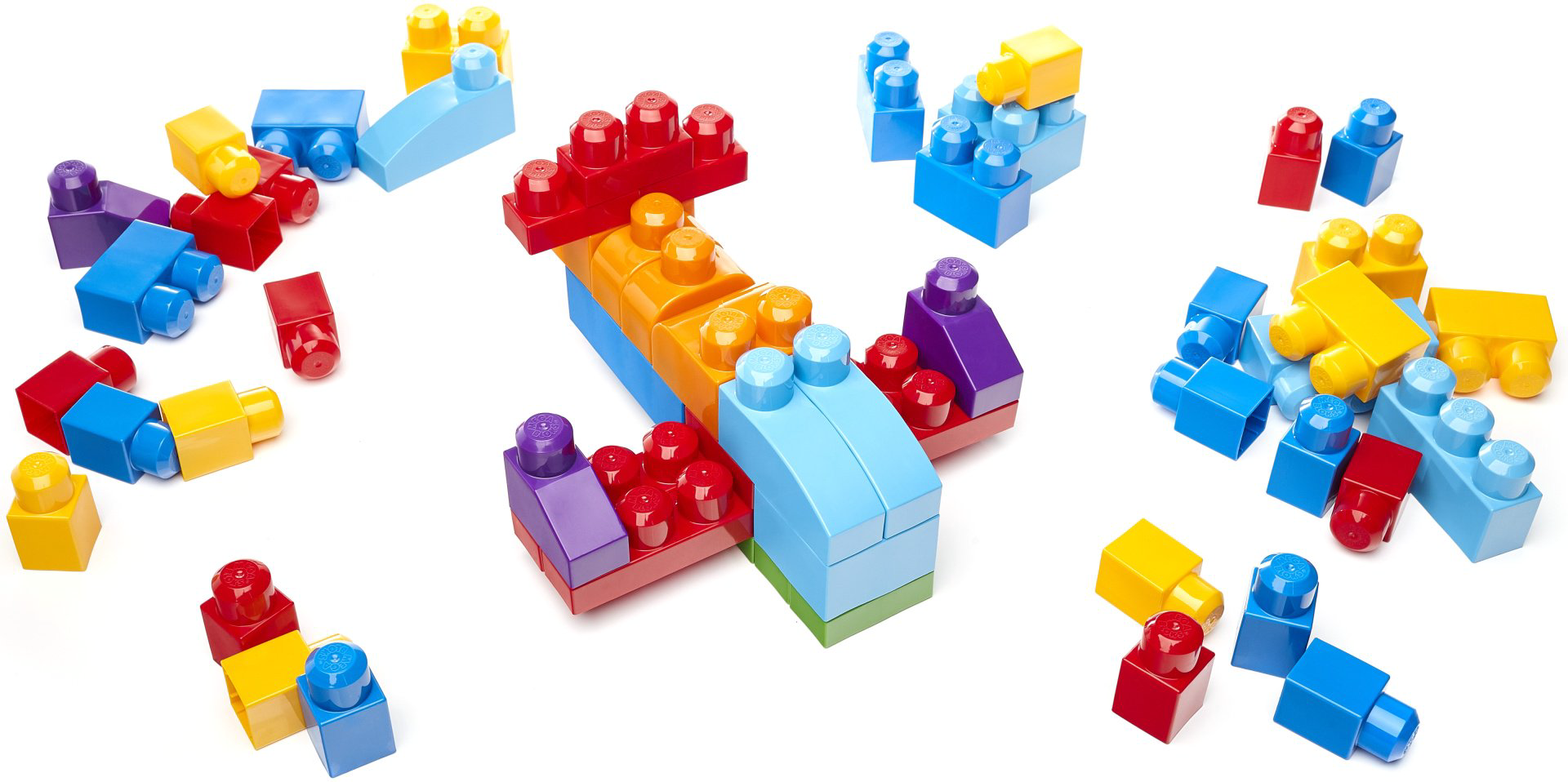 Конструктор Mega Bloks Mega Blocks, деталей 60 шт купить,NaN