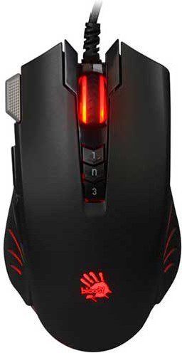 Мышь A4Tech Bloody V9M черная