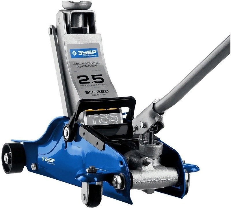 ЗУБР домкрат подкатной Профи 43057-2.5-K 2.5 т купить,NaN
