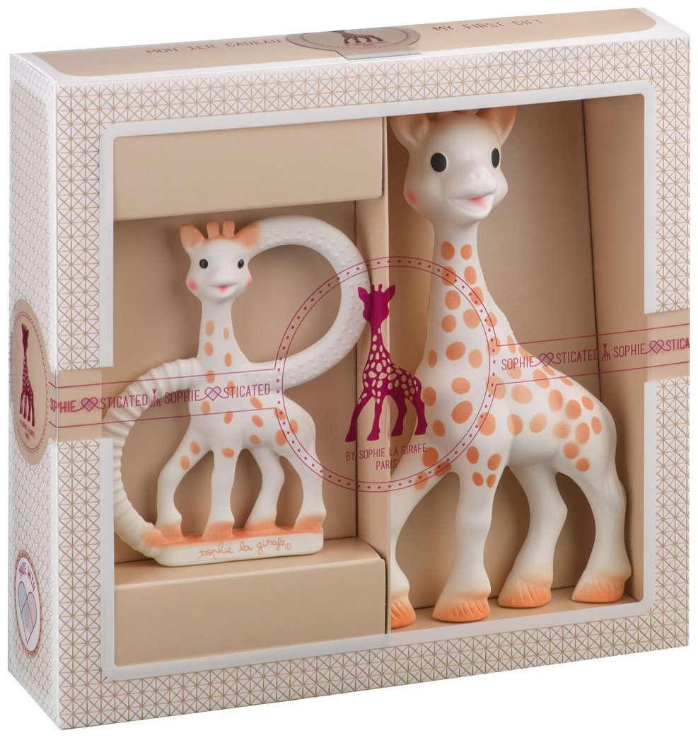 Прорезыватели Sophie la girafe 000001, 2 шт, бежевый