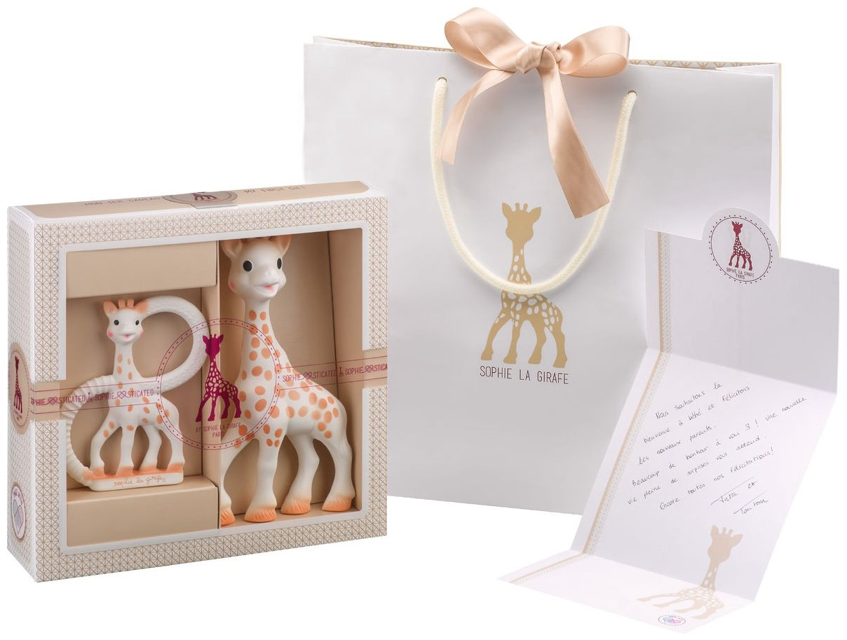 Прорезыватели Sophie la girafe 000001, 2 шт, бежевый купить,NaN