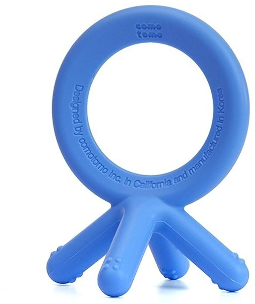 Прорезыватель Comotomo BTB-EN, 1 шт, синий купить,NaN