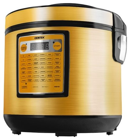 Мультиварка CENTEK CT-1495 черный, золотистый