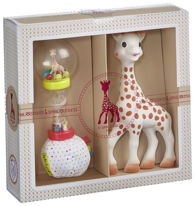 Прорезыватель Sophie la girafe 000009, 2 шт, мультиколор