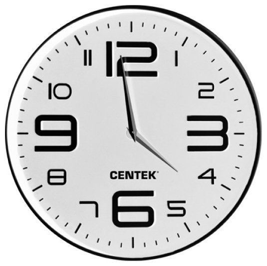 Часы кварцевые Centek CT-7101, пластик