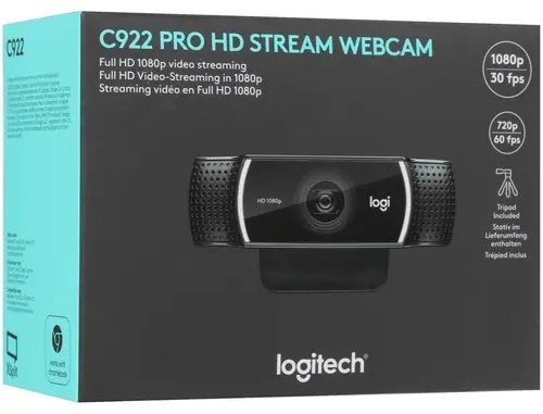 Веб-камера Logitech C922 Pro Stream - ForteMarket Веб-камера Logitech C922 Pro Stream купить,0