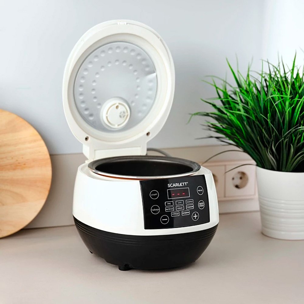 Мультиварка Scarlett SC-MC410S26 белый, черный - ForteMarket Мультиварка Scarlett SC-MC410S26 белый, черный купить,0