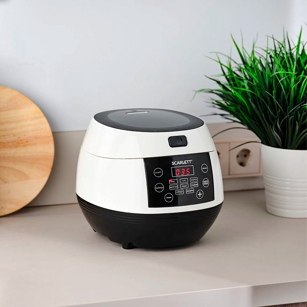 Мультиварка Scarlett SC-MC410S26 белый, черный купить,NaN