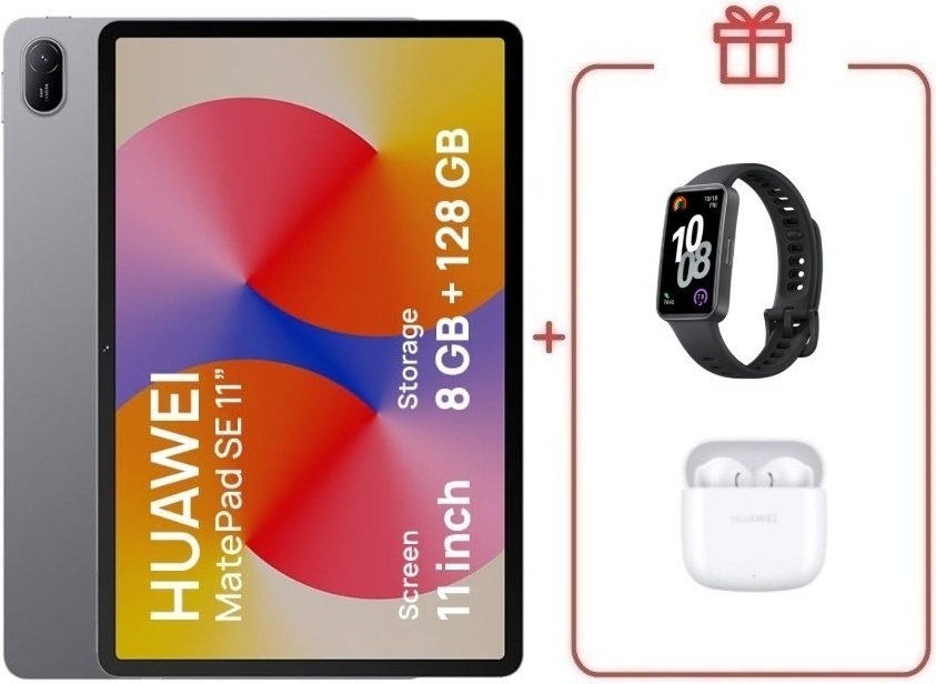 Планшет Huawei MatePad SE AGS6-W09 11 дюйм 8 Гб/128 Гб серый + подарок купить,NaN