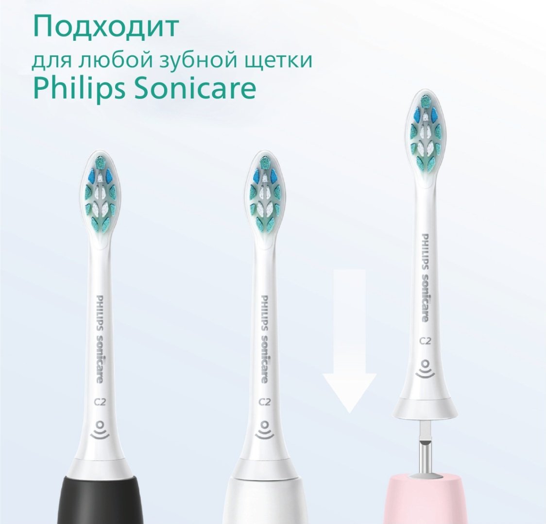 Насадка Philips HX6068/12 стандартная 8 шт - ForteMarket Насадка Philips HX6068/12 стандартная 8 шт купить,0